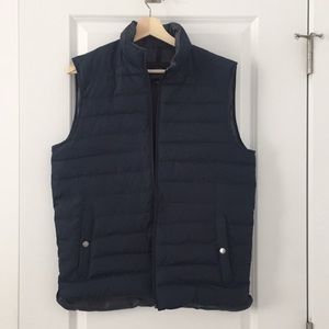 Men’s Small J. Crew Down Vest Size Small